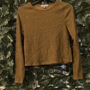 Long Sleeve Crop Sweater